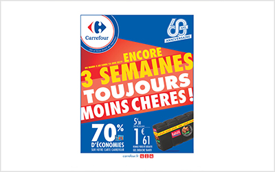 Carrefour 3 semaines MOINS chères