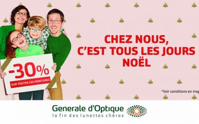 GENERALE OPTIQUE – OFFRE NOEL