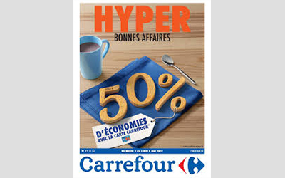 Carrefour 50%